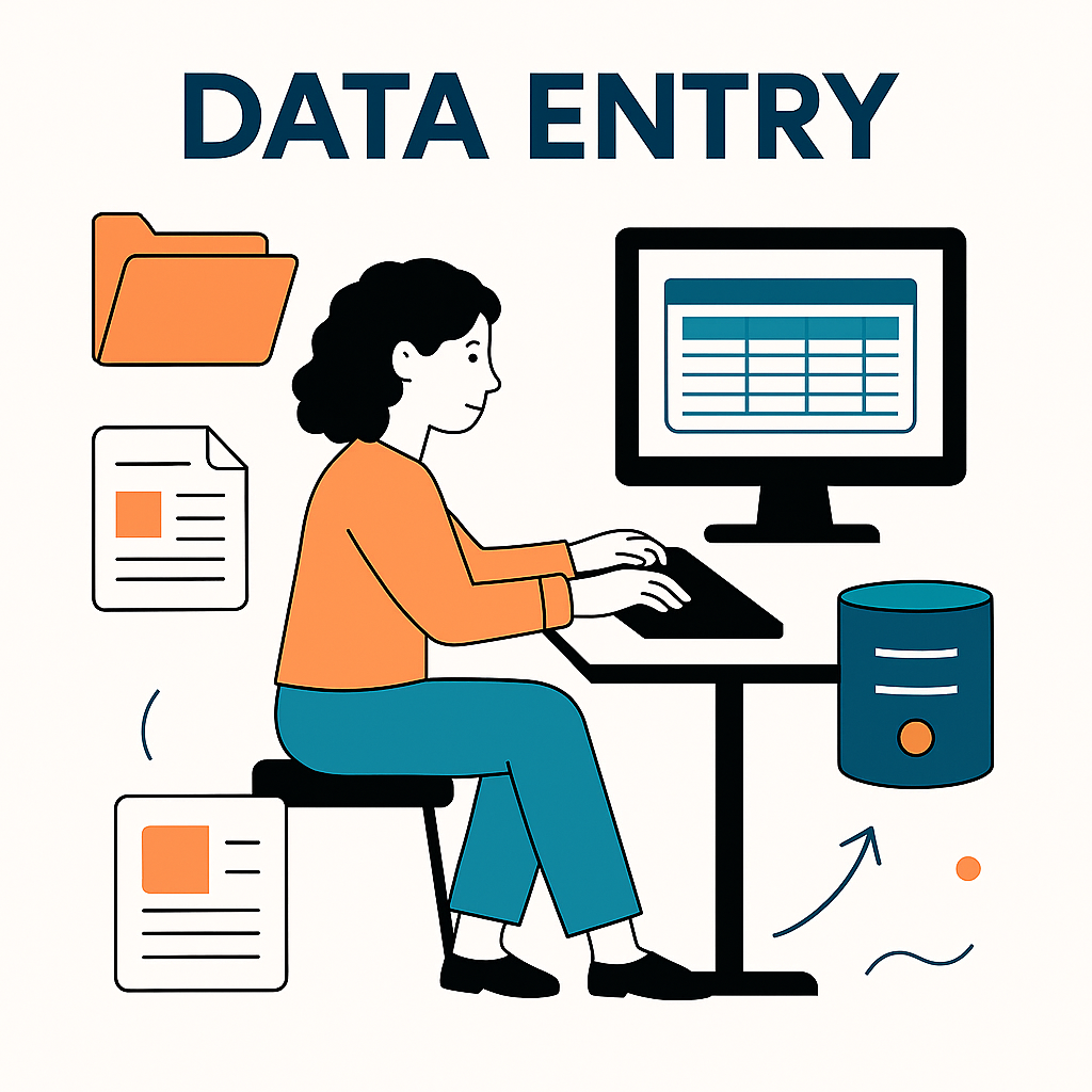 Professional Data Entry Service – Accuracy, Speed, and Security