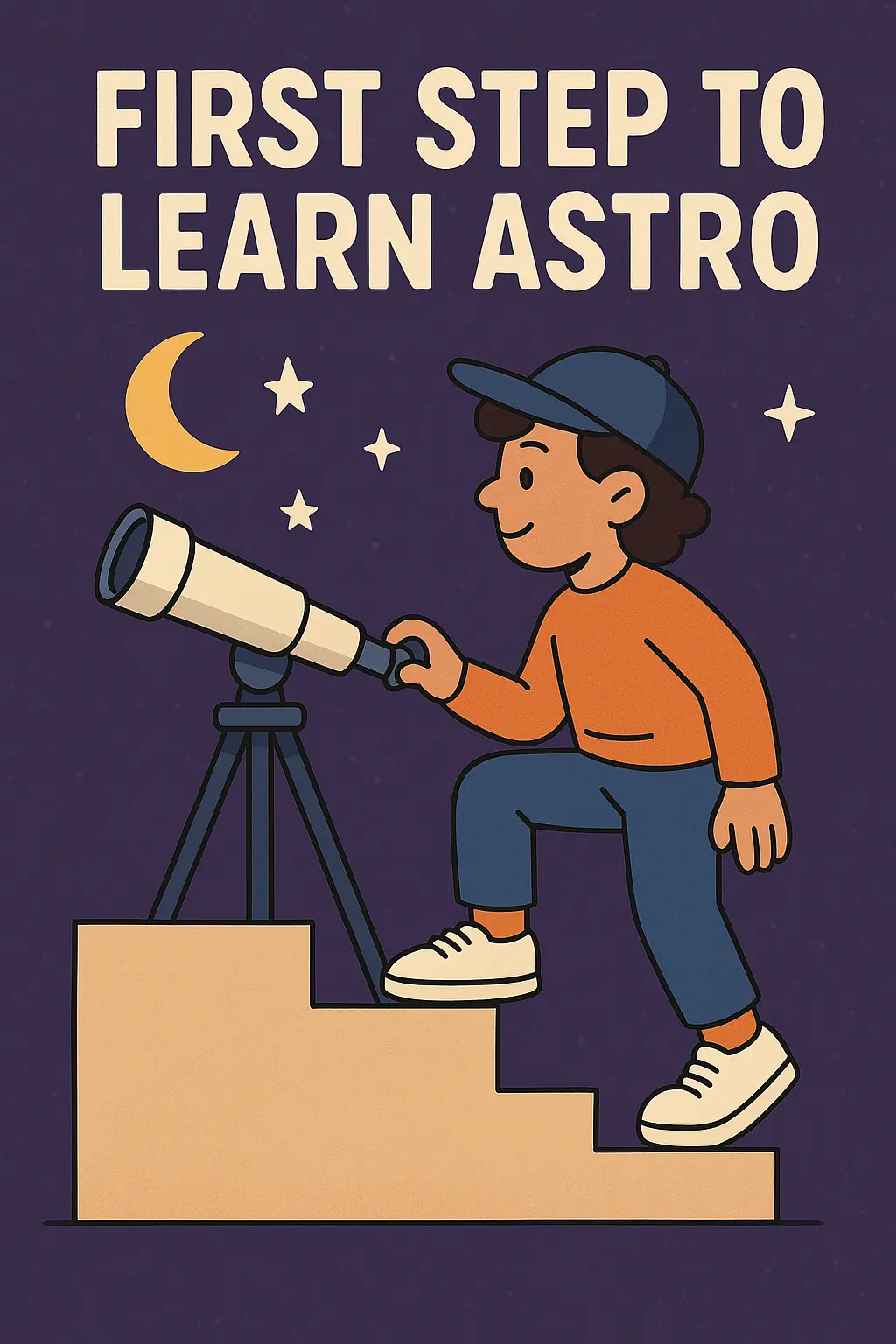Book cover: Learn Astro.js - Complete Beginner's Guide