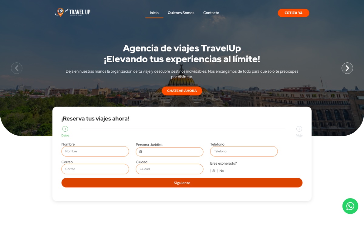 TravelUp - Travel Agency Platform